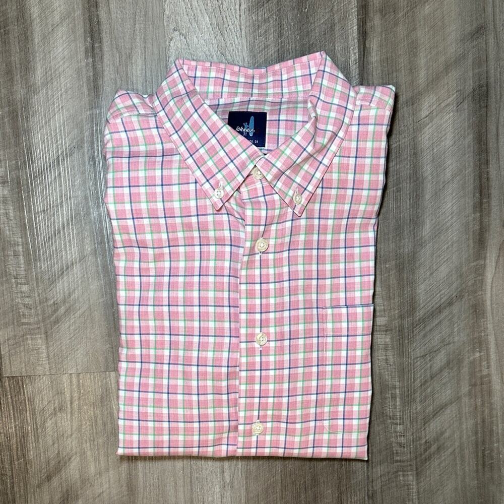 johnnie-O Curtis Plaid Dolly Long Sleeve Button Down - Large